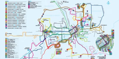 Mapa ng Quebec bus