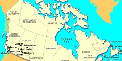 Mapa ng Quebec City sa